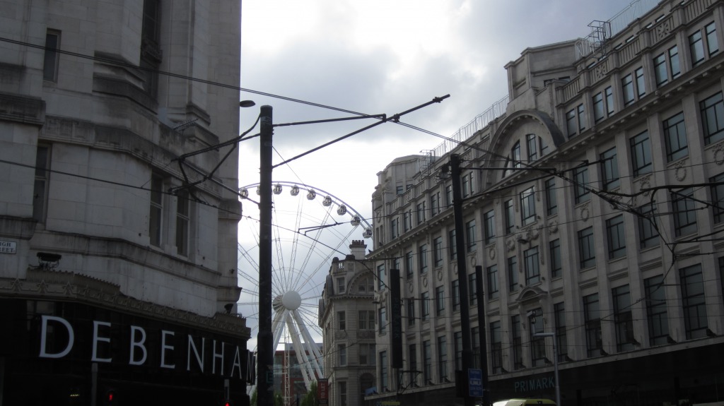 View To The Big Wheel/Manchester.