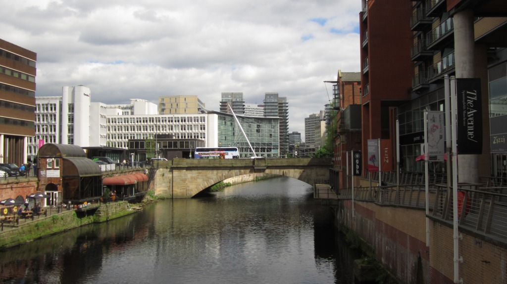 At The  River Bank Of The Irwell River.