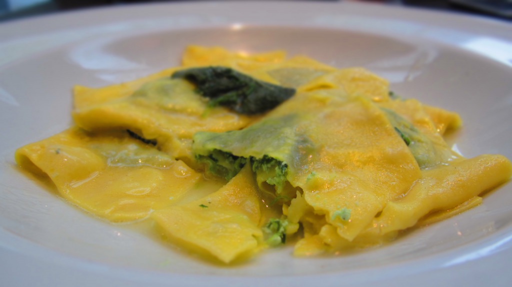 Ravioli With Spinach And Ricotta.a