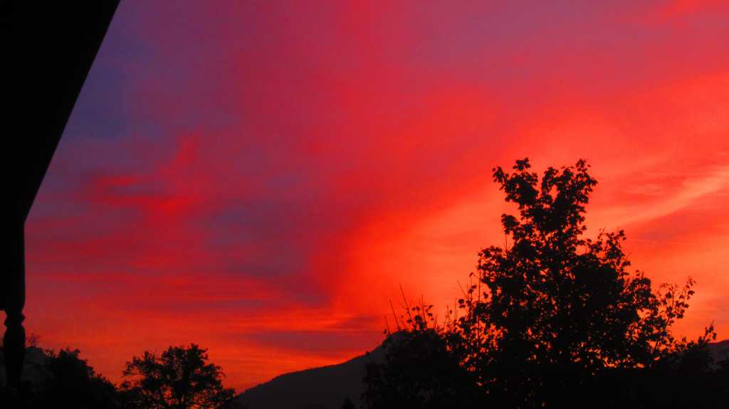 Last Sunset In October 2014...